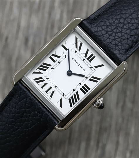 cartier tank solo or francaise